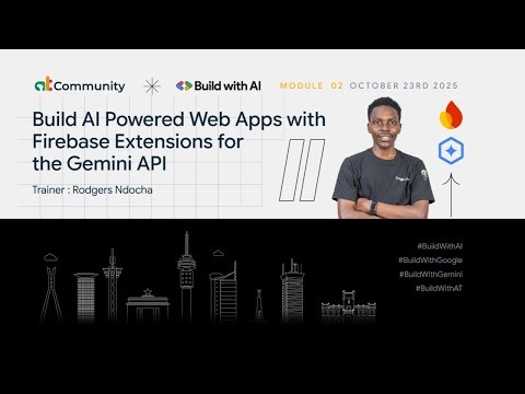 Build Al Powered Web Apps with Firebase Extensions for the Gemini API