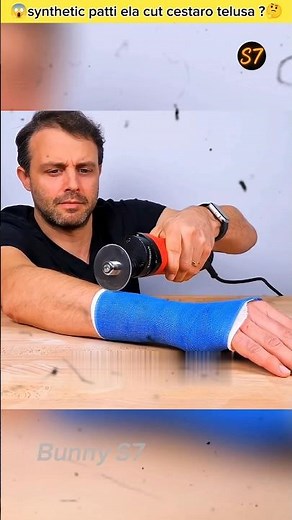 😱When we cut a synthetic bandage, will our hand also get cut?🤔 #shorts #foryou #facts