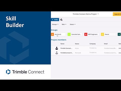 Skill Builder: Creating Groups & Inviting Users