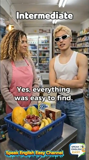 At the Supermarket 🛒 3 Levels of English