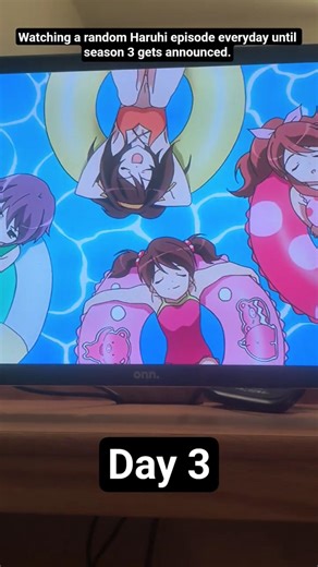 Watching a random Haruhi episode everyday until season 3 gets announced. Day 3