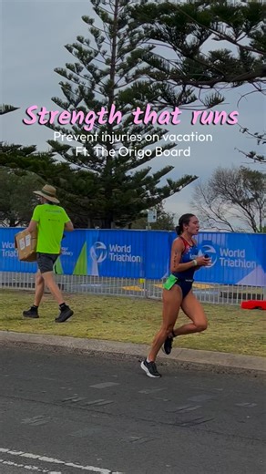 Lower body strength doesn’t stop just because you’re on vacation. Short on time, no gym, but this still hits everything: • Single-leg clock reach for foot ankle control • Single-leg beam squats for lower-body stability • Reverse lunges to keep shins and knees resilient • Inversion-to-eversion ankle rocks to strengthen the lower leg All done on the Spacer Mobility Origo Board — lightweight, travel-friendly, and brutal in the best way. Because consistency > location. #RunnersOfInstagram #VacationT