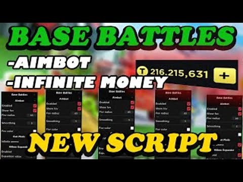 NEW Base Battles! Script [INF Ammo, Gun Mode, Esp, Hitboxes] (2023 Pastebin)