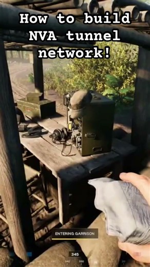 How to build NVA Tunnel networks Hell let loose Vietnam! #hellletloose #gameplay #gaming #gamer