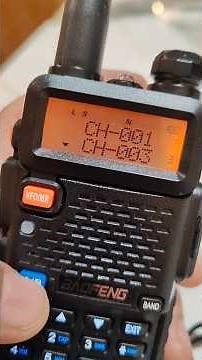 Videotutorial Baofeng UV 5r