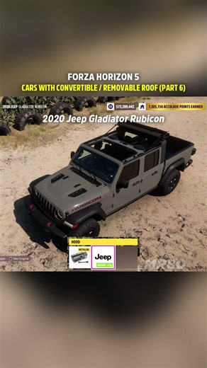 Cars with Convertible / Removable Roof in Forza Horizon 5 (Part 6)