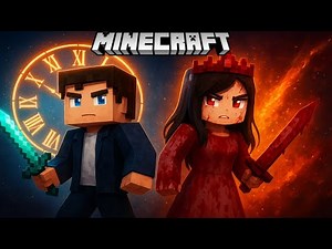 Minecraft TIME TRAVEL Portal 🔥 (Past vs Future)😈#minecraft