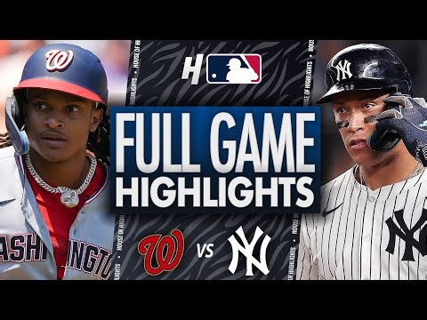 Washington Nationals vs New York Yankees - FULL GAME HIGHLIGHTS | August 26, 2025 MLB Season