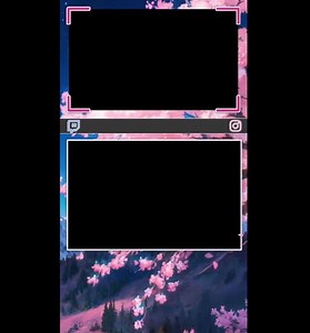 Overlay Streaming Gaming Tik Tok Animated Sakura - Etsy