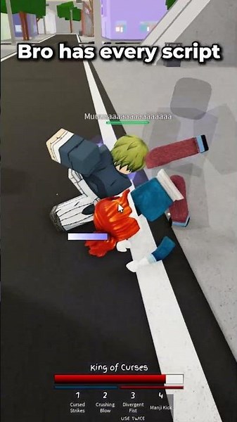 Exploiter got banned | #roblox #jujutsushenanigans #jjs