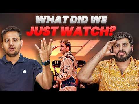 F1: The Movie – Worth the Hype or Just Noise? | Honest Review ft.‪‪‪@ZainAnwarrr‬ ‪‪‪‪@Rrajeshyadav‬