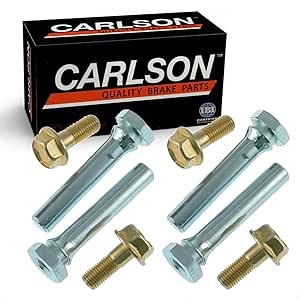 2 pc Carlson Rear Brake Caliper Guide Pin Kits compatible with Honda Accord 2.3L 3.0L L4 V6 1998-2010