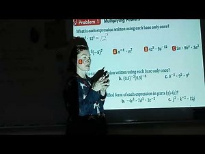 Multiplying exponential expressions