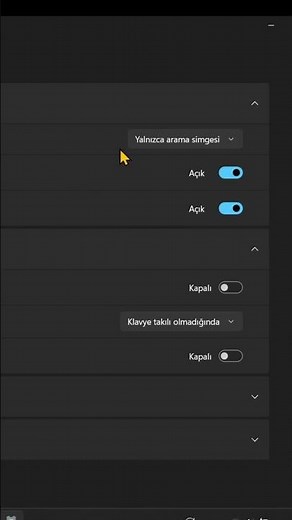 Windows 11 Görev Çubuğunu Windows 10'a Çevirmek #windows11 #windows10