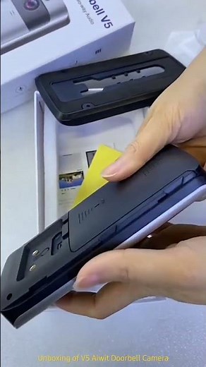 Unboxing of V5 Aiwit Doorbell Camera #securitycam #connectedglobe #doorbellcam #doorbell