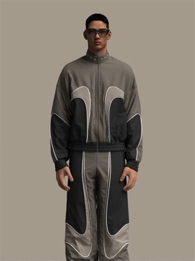 Tracksuit Design Process Using Clo3D Software