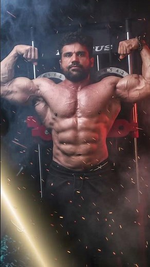 Delhi NCR Best Gym Photography | Fitness Model Naveen Vinod Rojh | StudioHighStreet Cinematic Shoot