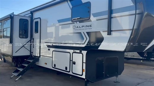 !NEW! 2026 Keystone RV Alpine Avalanche Edition 390DS Fifth Wheel for Sale Payments as low as $569/mo. SALE PRICE $89,995. Save $36,517! Call or Text Us Now! 214-328-4151📍Visit us today or view online https://www.hwhrv.com/product/new-2026-keystone-rv-alpine-avalanche-edition-390ds-2962522-5?vidwalkthrough=true Stock# KAVF2609 #holidayworldrv #holidayworldofdallas #aworldofdifference #keystonerv #keystonealpineavalanche #newfifthwheel #rvlife #rvadventureawaits | Holiday World RV