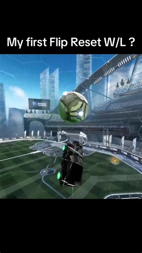 First Flip Reset Achievement in Rocket League
