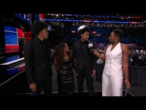 Dylan Harper talks getting drafted No. 2 by the Spurs | 2025 NBA Draft