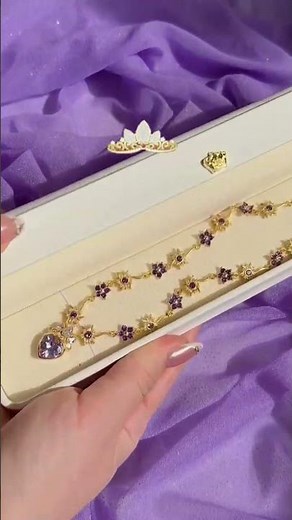 Rapunzel Inspired Tangled Sun & Flower Jewelry Set 🌞🌸 Super Viral Princess Aesthetic