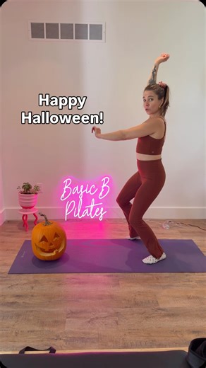 From one Basic B to another: Happy Halloween!! #halloween #spooky #fitness #workout #pilates | Megan Fuller