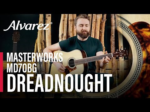 Alvarez Masterworks MD70BG Dreadnought Guitar