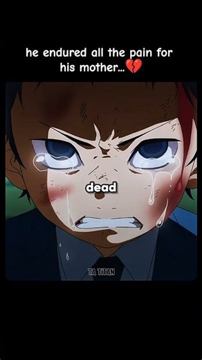 He Endured the Pain for his mother.... 💔 #anime #animeshorts #shorts