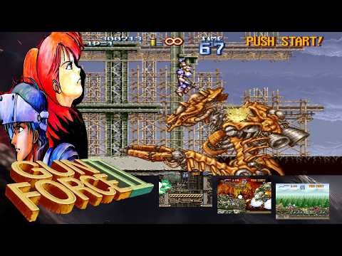 GunForce II (1994) Arcade HD – The Metal Slug Origins: A Raw Firefight – Full Playthrough