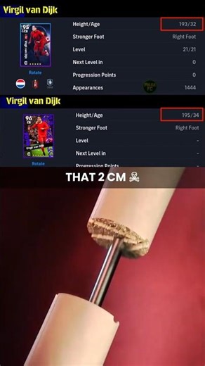 VVD’s height change needs to be studied. #efootball #efootball26 #pes