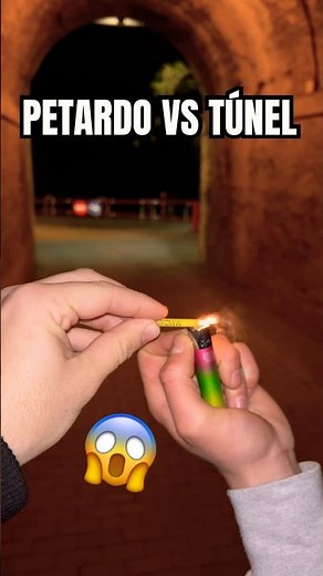 This is what a firecracker sounds like in a tunnel 😱🧨 #epic #fireworks #viralshorts #tunnel #lol