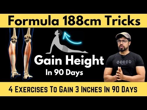 Formula 188 Cm Exercise Trick To Increase Height 3 Inches After 18 In 90 Days