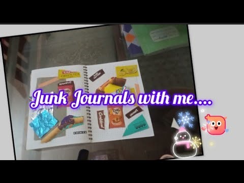 Junk Journal Ideas | junk journal with me 💁🥯
