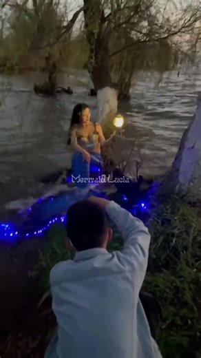 Patent-protected Glowing Mermaid Merman Tail Style 1 Blue Purple - Etsy