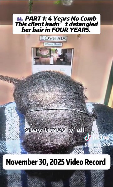 Detangling 4 Years of Neglected Natural Hair