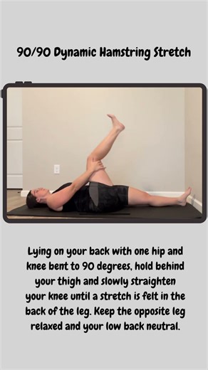 Dynamic Hamstring Stretch