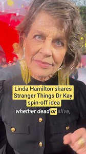 We spoke to the legendary Linda Hamilton at the Stranger Things London premiere and she had a lot to say about joining the Upside Down! | Radio Times