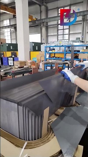 Transformer Core Assembly: Upper Yoke with Silicon Steel!