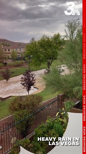 245K views · 2K reactions | The rain is back! Thank you Dale P. for sharing this video. A severe thunderstorm warning has been issued for the Las Vegas area, including Henderson, with the warning in effect until 4:00 p.m. Thursday. The storm is capable of producing winds up to 60 mph, small hail, and heavy rain, according to the National Weather Service. Send us your weather photos and videos >>> news3lv.com/chimein | KSNV News 3, Las Vegas | Facebook