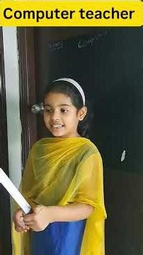 Little Teacher Explains Computer Basics for Kids