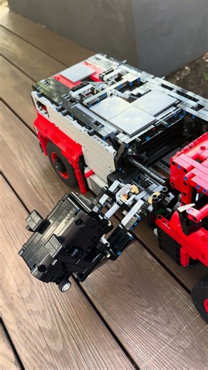 Lego Technic Side Loader Garbage Truck (MOC, 42082 Alternate)