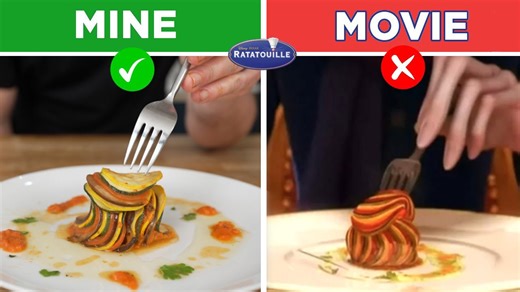 I Made the Ratatouille from the Ratatouille Movie