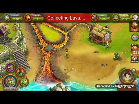 Virtual Villagers Origine 2..Collect Lava..