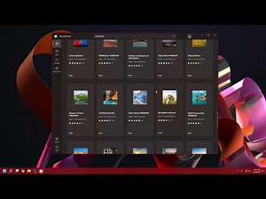 change theme on windows 11 on the Microsoft store