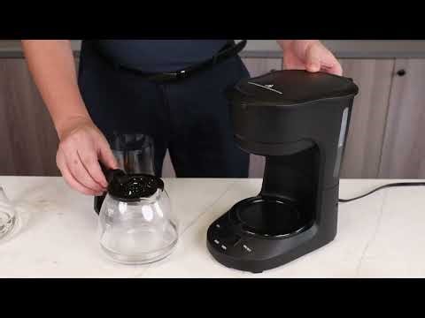 Electactic Programmable Drip Coffee Maker (CM3710H) | How to Brew Coffee & Set the Auto-Start Timer