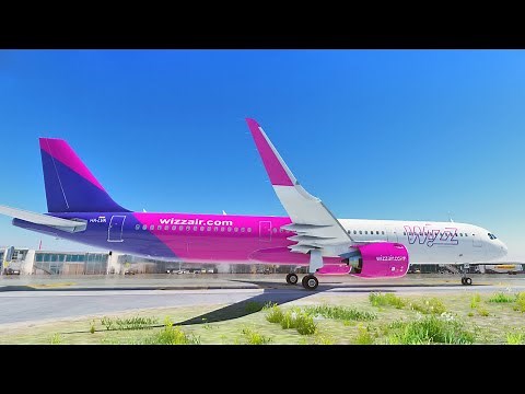 X PLANE 11 // TOLISS A321NEO WIZZAIR BUDAPEST TO BASEL