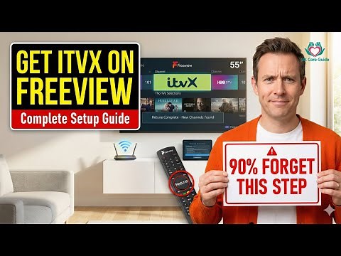 Can't Find ITVX on Freeview? Try This