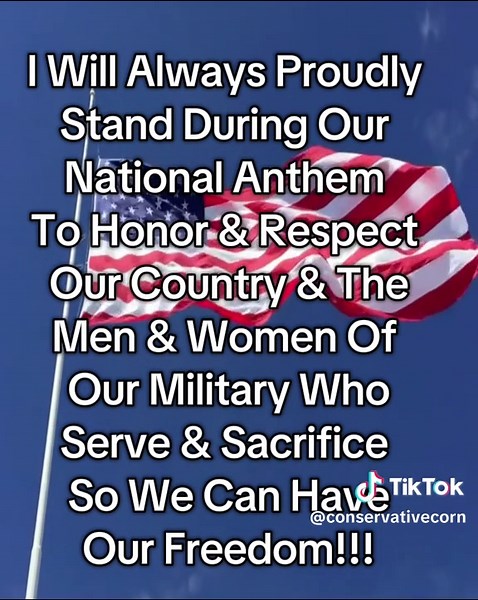 Stand Proudly for Our National Anthem