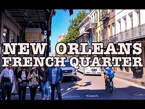 Visit New Orleans French Quarter Walking Tour 4K