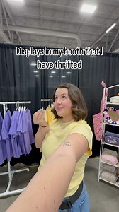 4.2K views · 15 reactions | You don’t have to buy new to level up your craft fair displays✨ My favorite thing is going thrifting and finding new ways I can use items to display my products at markets! It may be one of my favorite things來 #marketdisplay #craftfair #craftfairdisplay #smallbusiness #display #displays | Brenna M & Co | Facebook